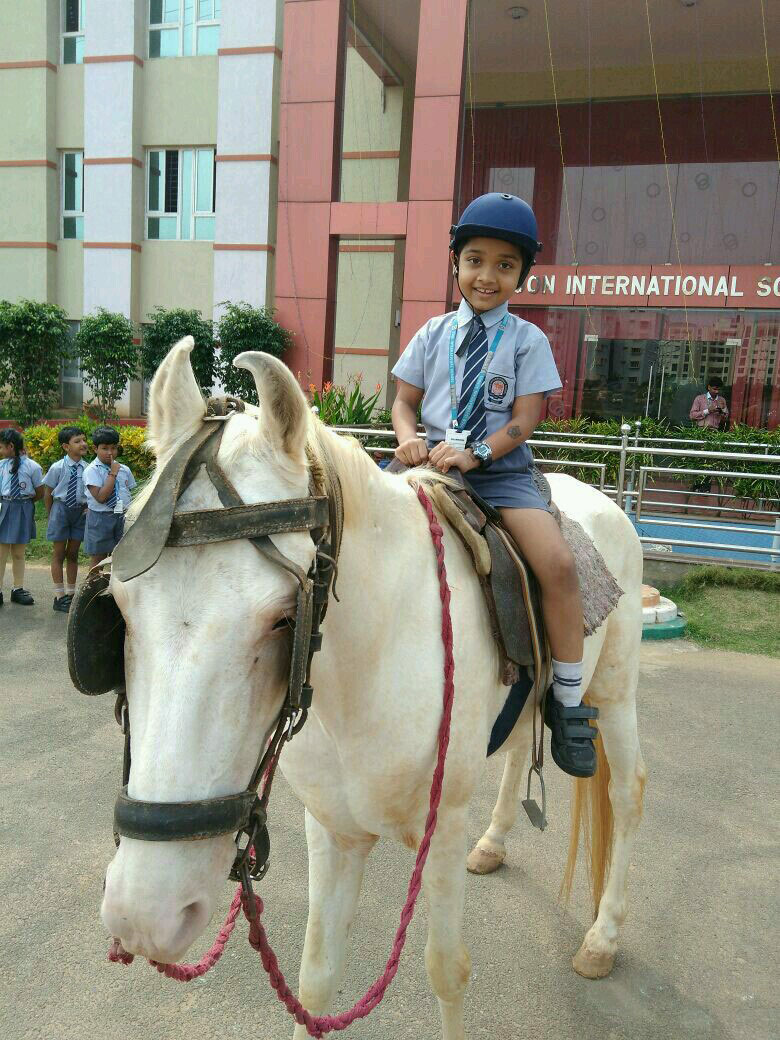 Horse Riding Doon International School, Bhubaneswar, Odisha