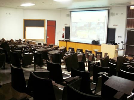Audio visual classroom
