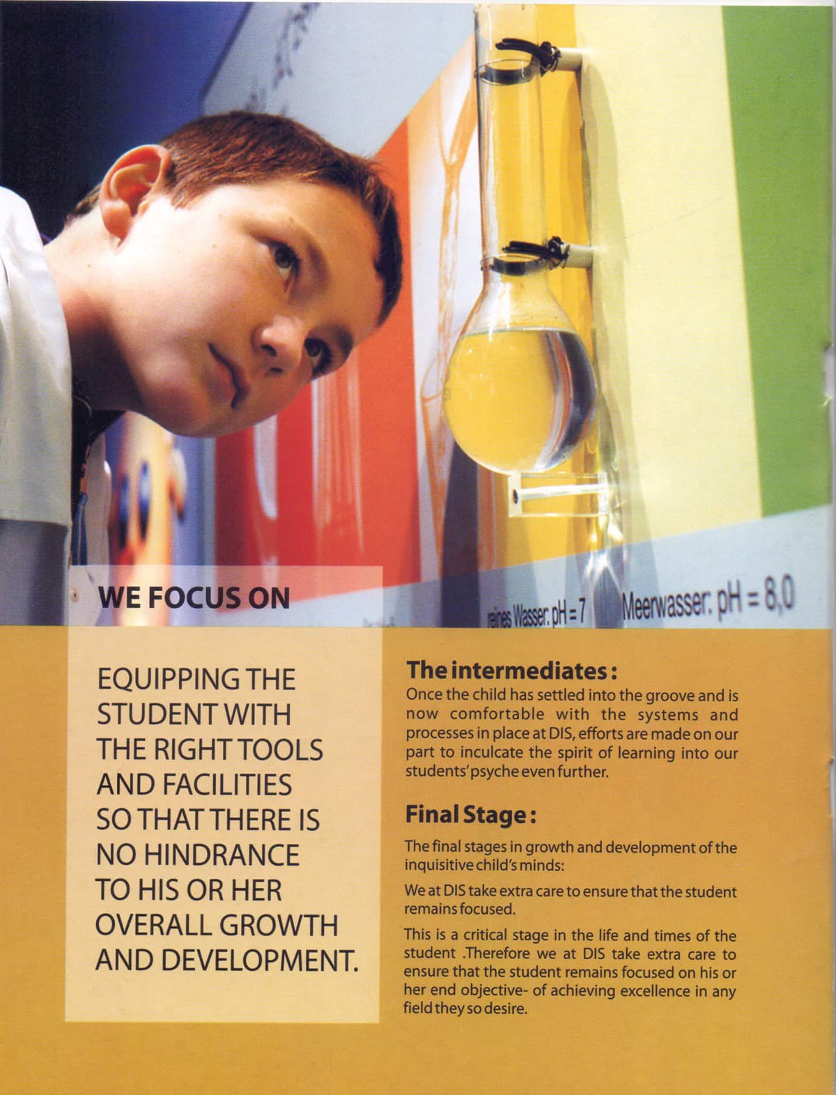 Admission brochure page 12