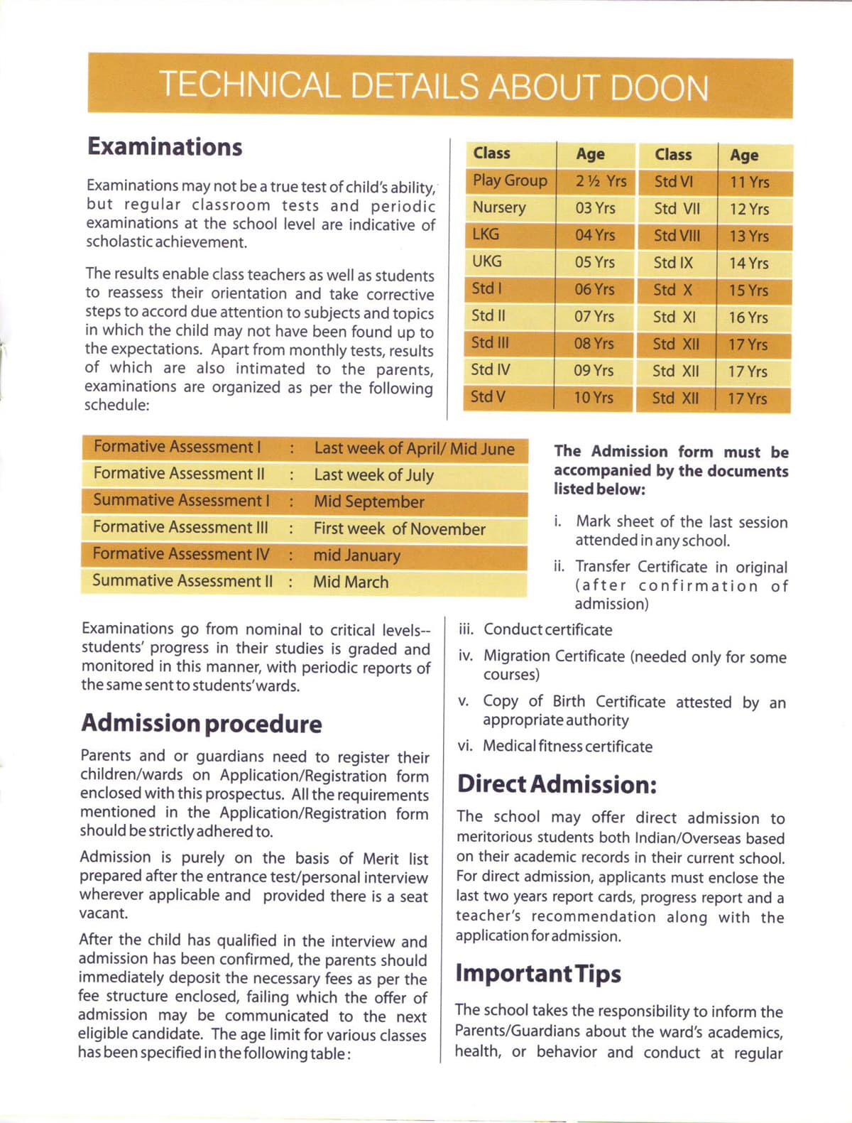 Admission brochure page 13