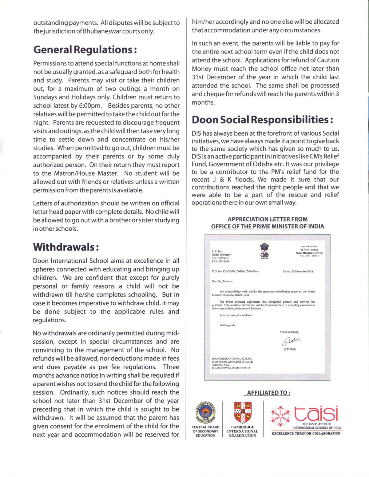 Admission brochure page 15