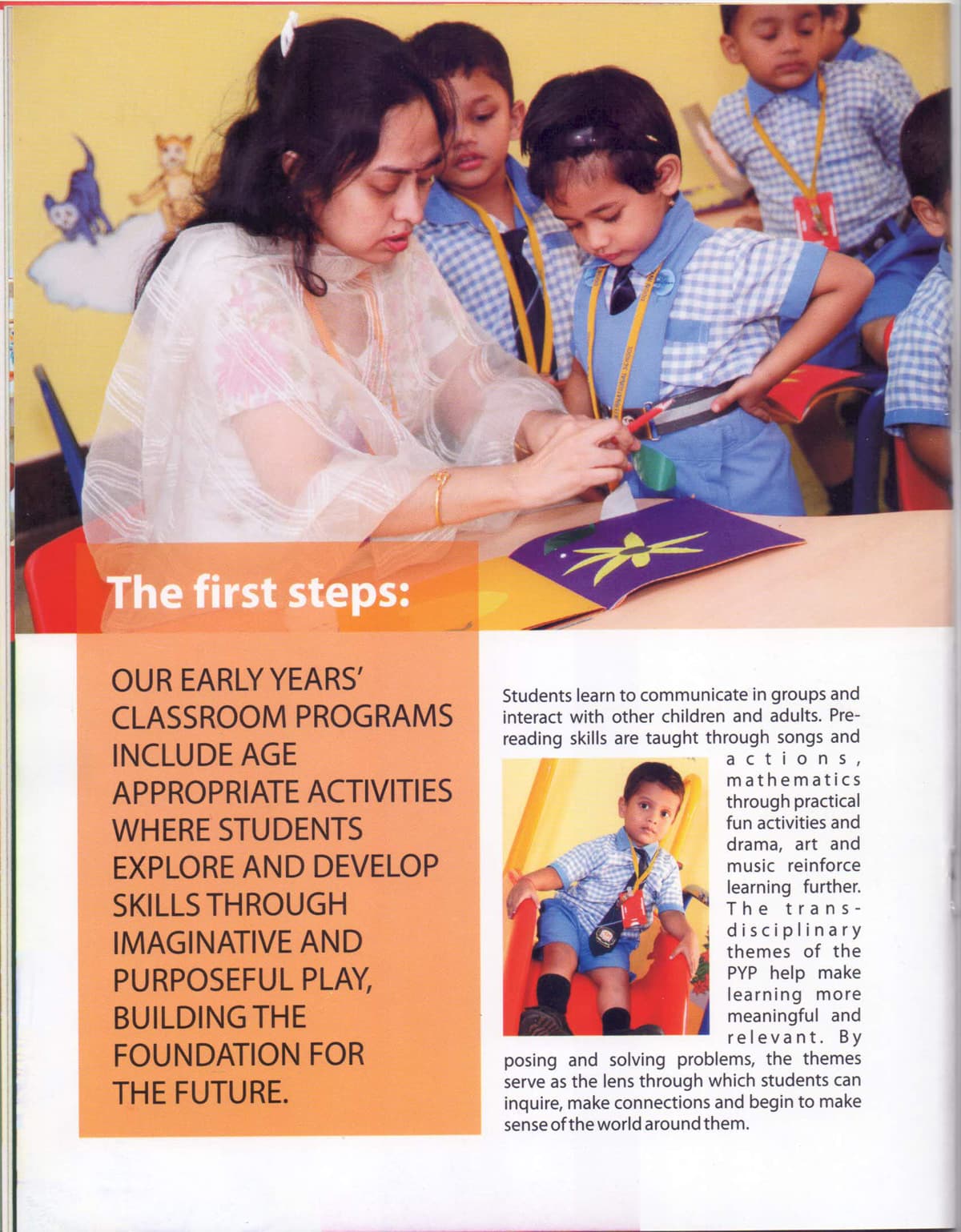 Admission brochure page 8