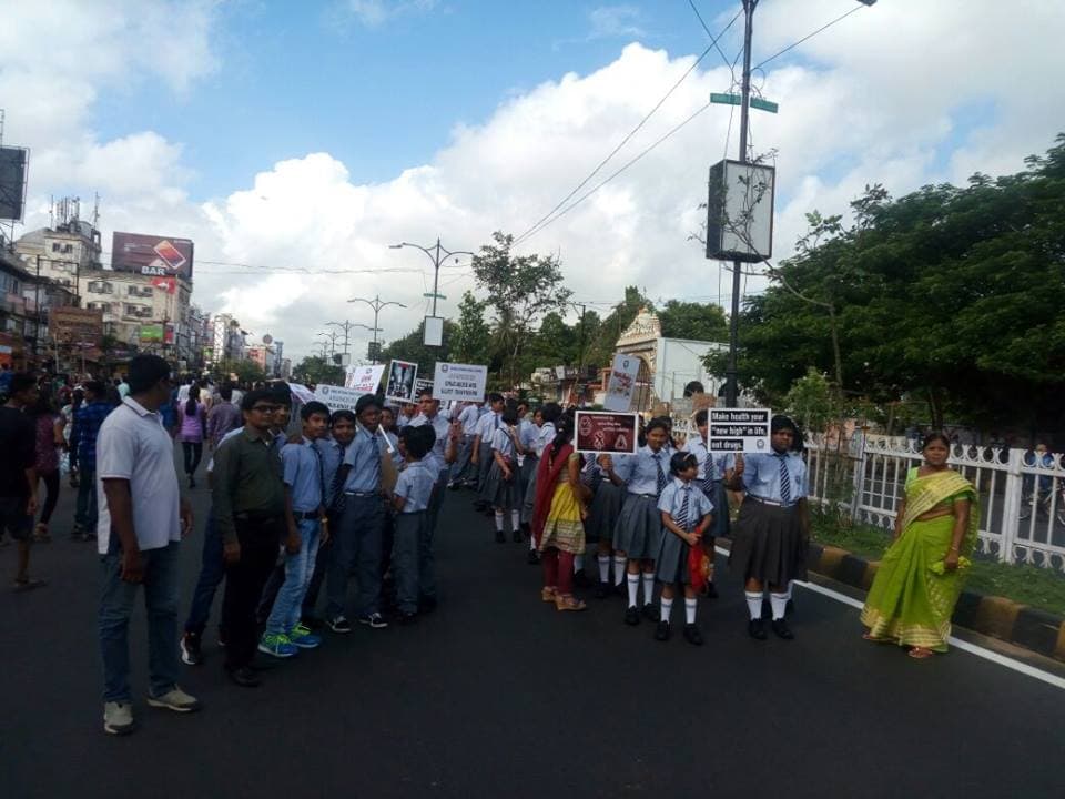 Students at Rahagiri event