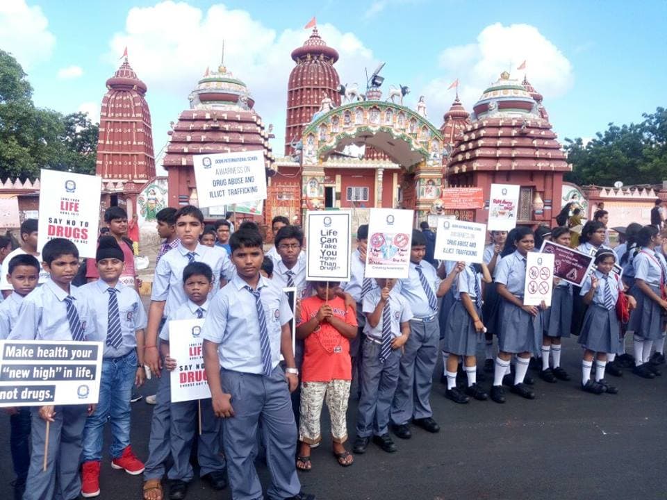Rahagiri awareness event at Doon International School