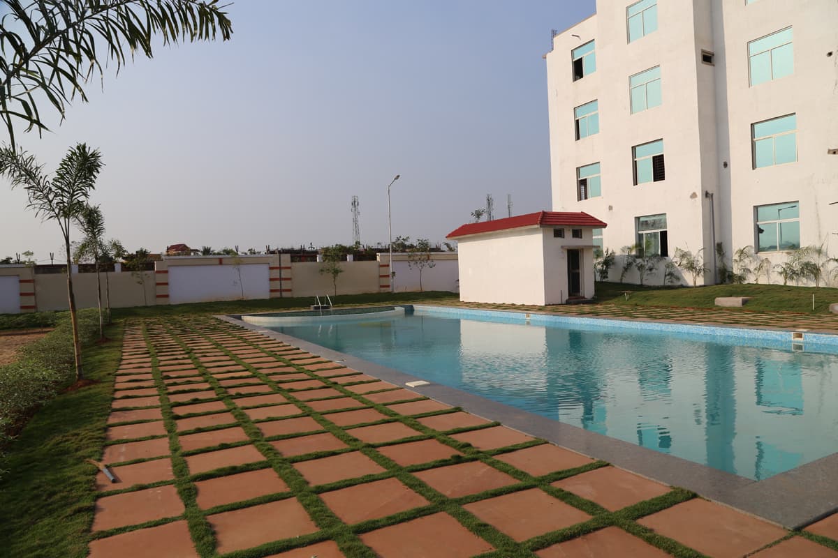 Swimming pool at Doon International School