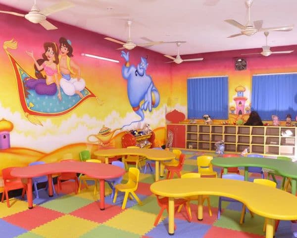 Activity rooms at Doon International School