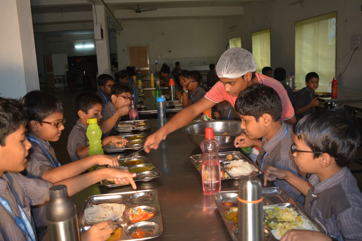 Canteen at Doon International School