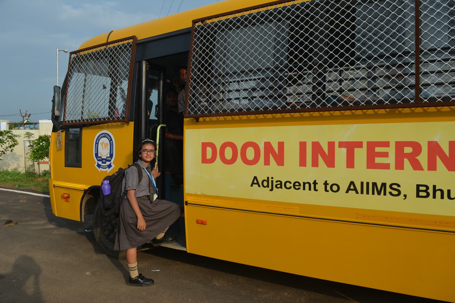 School bus routes at Doon International School